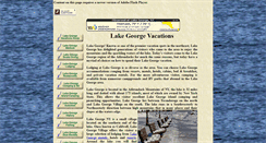 Desktop Screenshot of lakegeorge-vacations.com